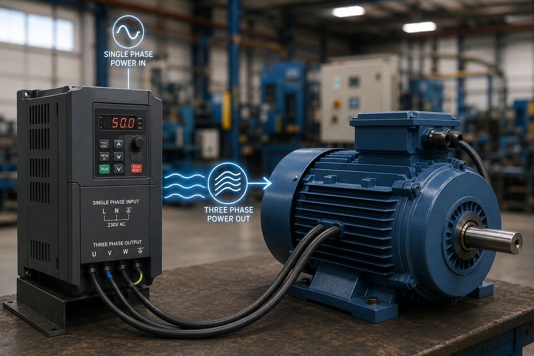 Can a Three Phase AC Motor Run on Single Phase Power?