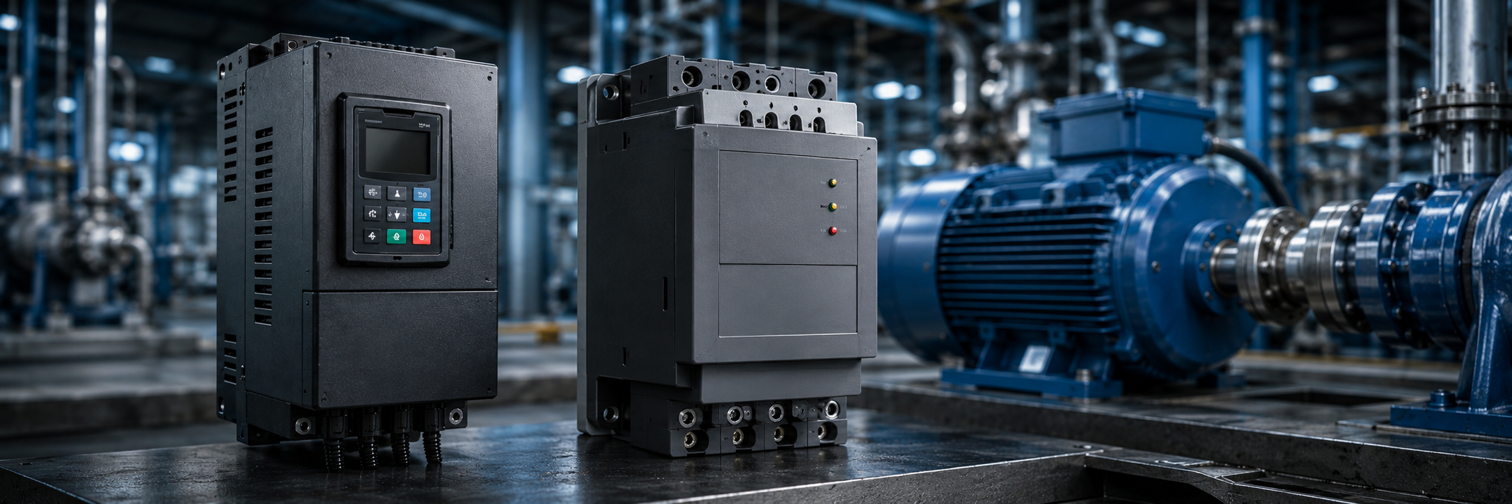 Variable Frequency Drives vs Soft Starters: Which One Do You Need?